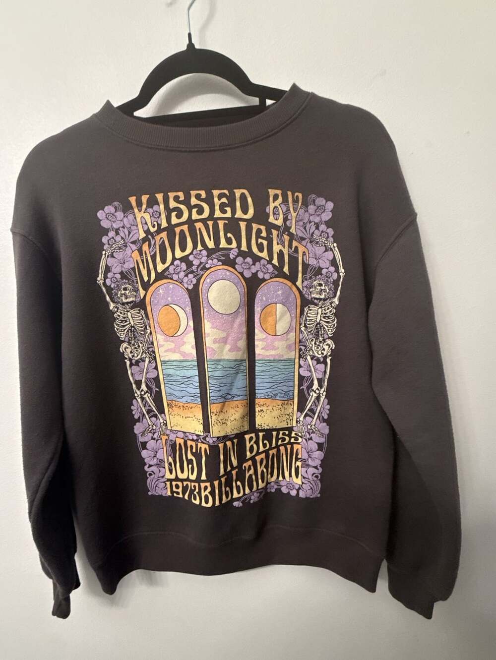 Billabong Kissed By Moonlight Womens Crewneck Sweatshirt